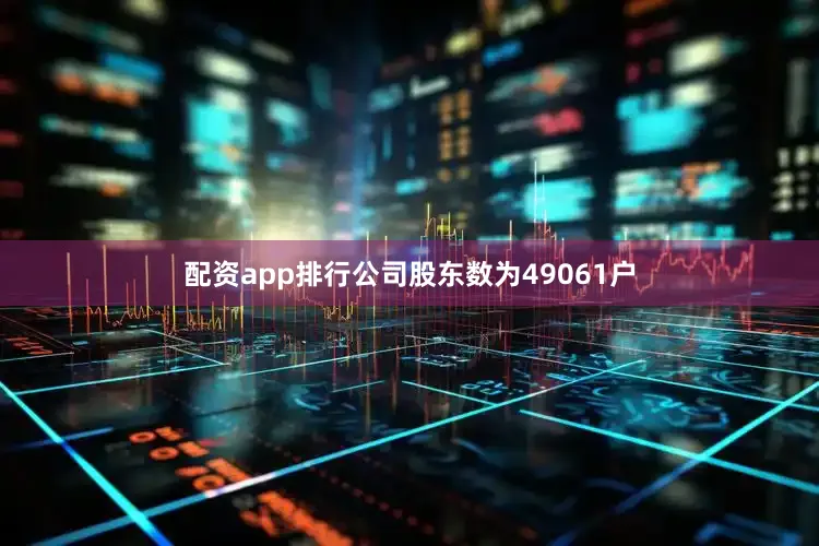配资app排行公司股东数为49061户