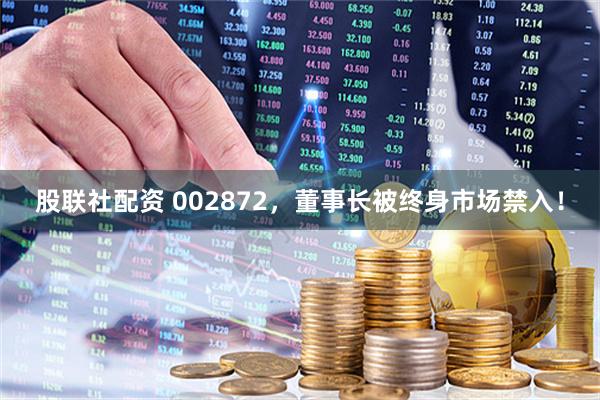 股联社配资 002872，董事长被终身市场禁入！